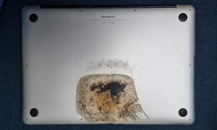 MacBook Pro "bùm" khiến chủ nhân suýt nữa thì đi gặp ông bà