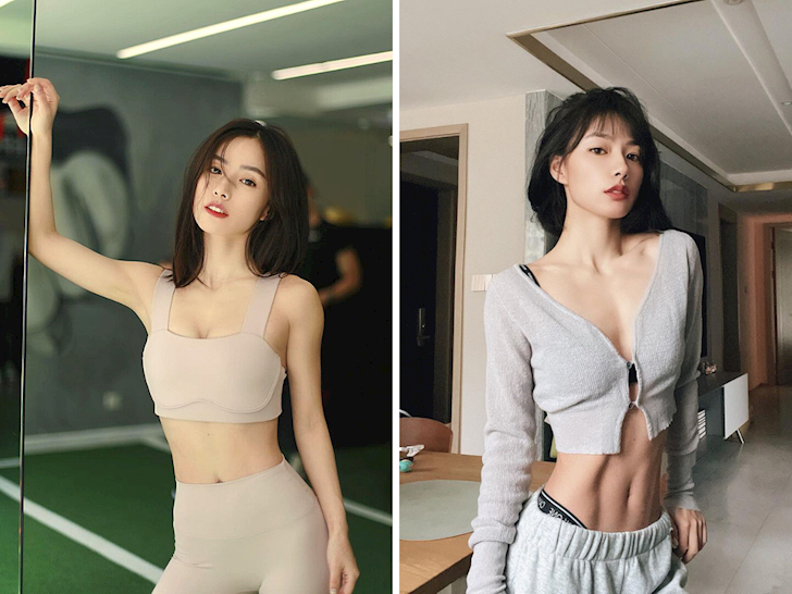 Người đẹp thể thao: em gái phòng gym thích khoe thân gây sốt Trung Quốc