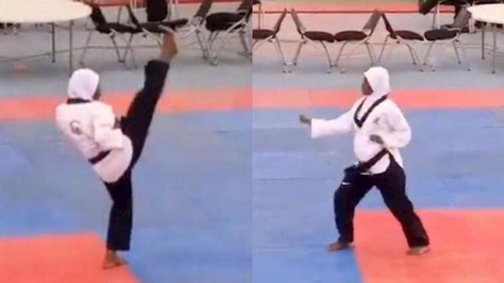 Kho-tin-Nu-vo-si-vac-bung-bau-8-thang-di-thi-Taekwondo-van-vo-dich-1
