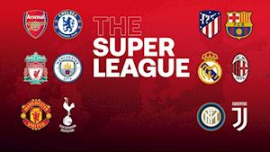 9 đội rút khỏi Super League chính thức nhận án phạt từ UEFA