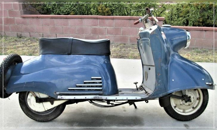 Chắc anh em chưa biết, mẫu scooter cổ Mirabell 1956 từ KTM