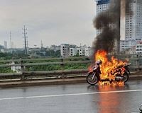 Những nguyên nhân gây cháy nổ cho xe máy