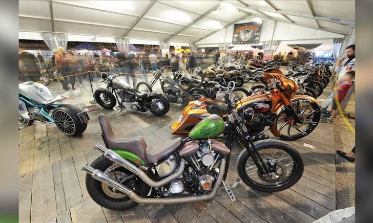 Nhiều mẫu xe lạ trong sự kiện mô tô độ Biker Fest International 2021
