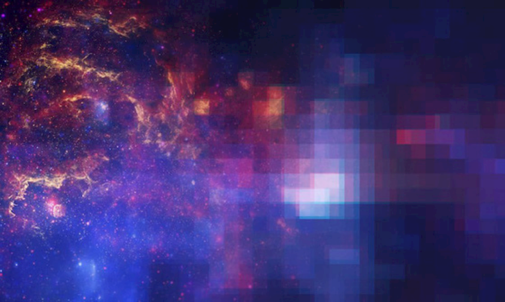 Có thể vũ trụ là một tập hợp các pixel cực nhỏ