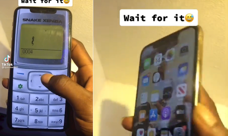 Biến chiếc iPhone của anh em thành điện thoại Nokia cổ để chơi rắn săn mồi