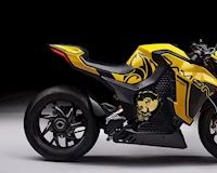 Dàn xe naked bike HyperFighter mới từ Damon Motorcycles, công suất tới 200 mã lực