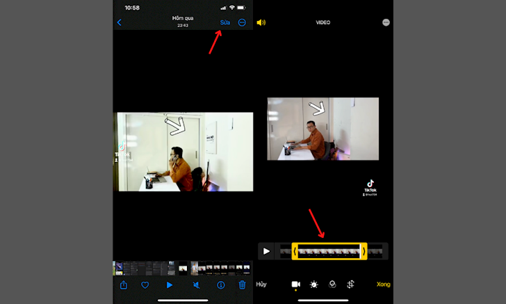 Cách cắt video trên iPhone và chỉnh màu video mà không cần tải ứng dụng ngoài