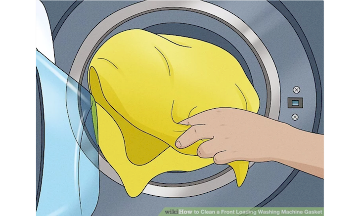 Cách vệ sinh máy giặt cửa ngang hiệu quả