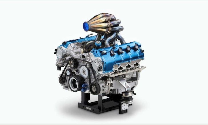 Yamaha chế tạo động cơ 5 lít V8 hydro cho Toyota