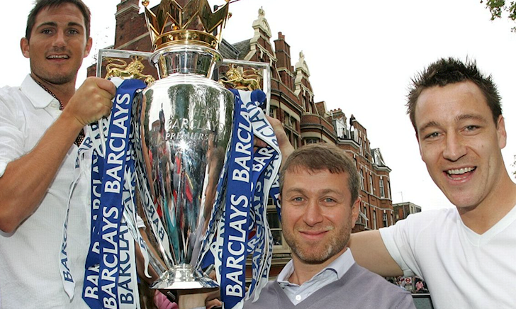 Chelsea tốn hơn 2 tỷ bảng để mua sắm cầu thủ dưới thời Abramovich