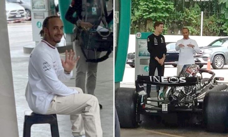 Dân Malaysia rao bán ghế nhựa Lewis Hamilton ngồi với giá cao ngất trời