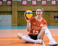 VĐV bóng chuyền Trung Quốc nổi đình đám vì đẹp như minh tinh điện ảnh