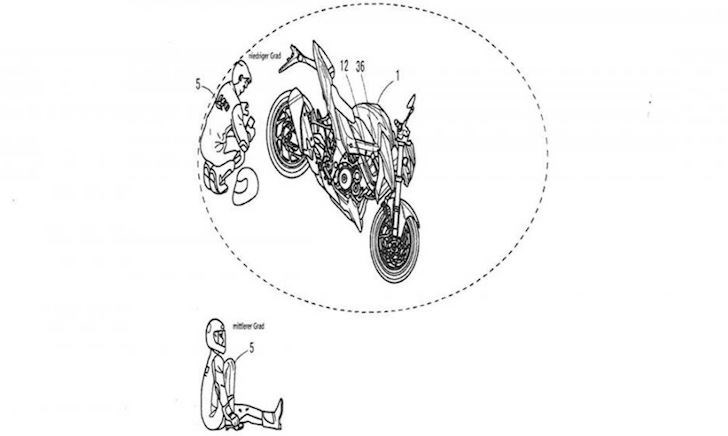Suzuki cấp bằng sáng chế hệ thống cứu hộ SOS cho xe máy và mô tô