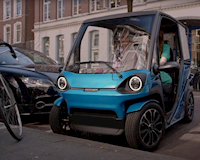 Xuất hiện mẫu ô tô mini chạy bằng năng lượng mặt trời, giá chỉ 150 triệu đồng