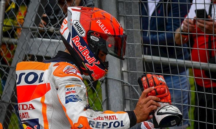Marc Marquez bất ngờ ngừng thi đấu tại MotoGP 2022 vì chấn thương cũ