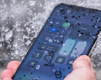 Apple nhận bằng sáng chế giúp người dùng có thể sử dụng iPhone được dưới mưa