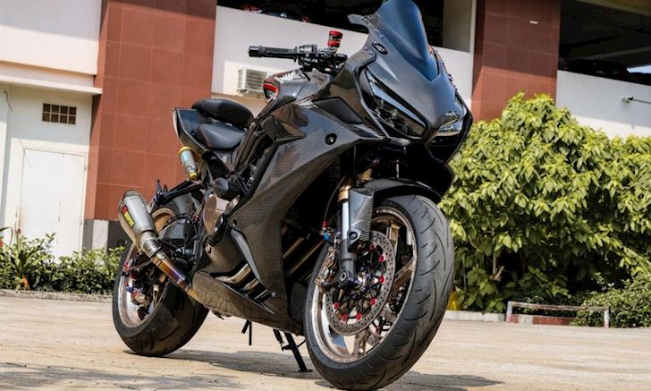 Fourcylinder sport bike Honda CBR650R model year 2023  tuningblogeu